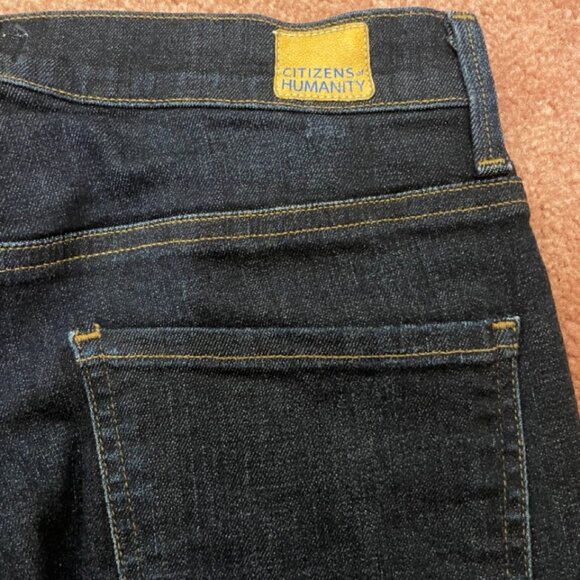Citizens of Humanity Carlie SZ 27 dark blue "Foxy" wash VEUC - Picture 9 of 12